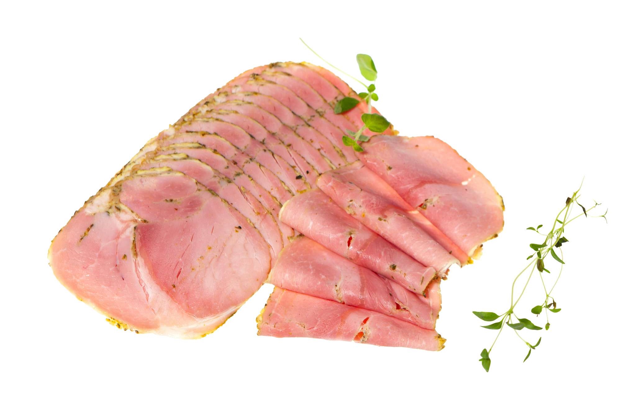 Pestoskinke skåret ca 250gr  kg