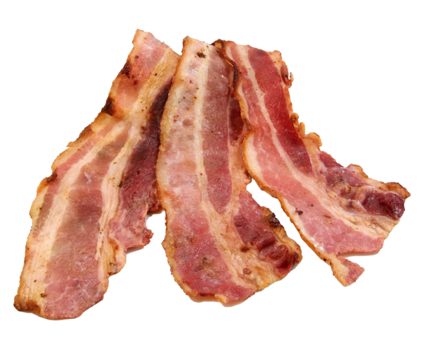 Stekt bacon skivet 1kg