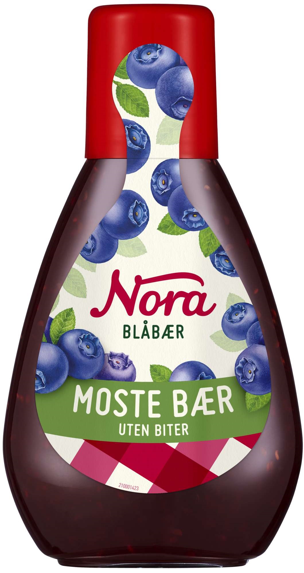 Blåbærsyltetøy, squeezy 435g