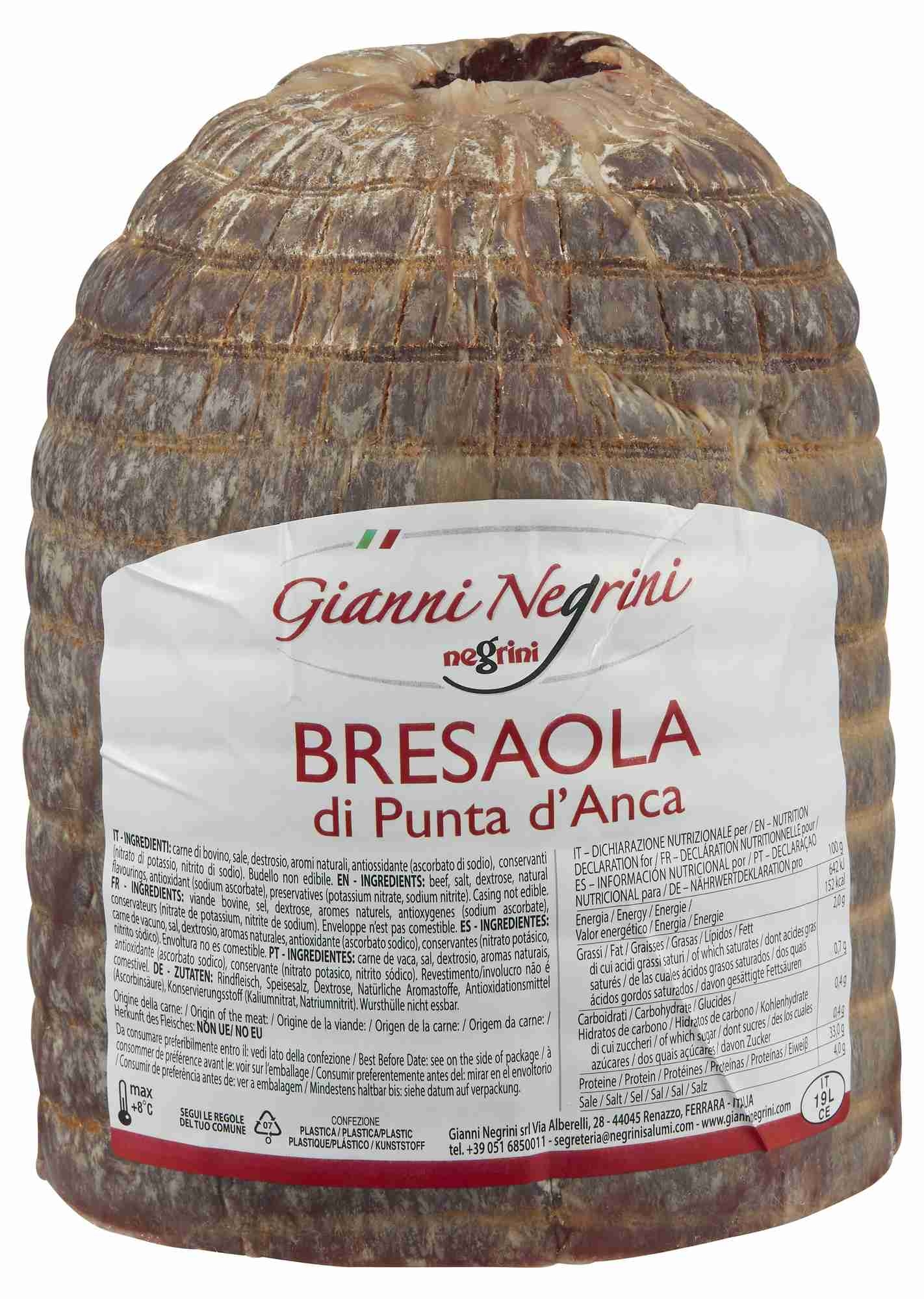 Bresaola   2xca1,5kg   kg