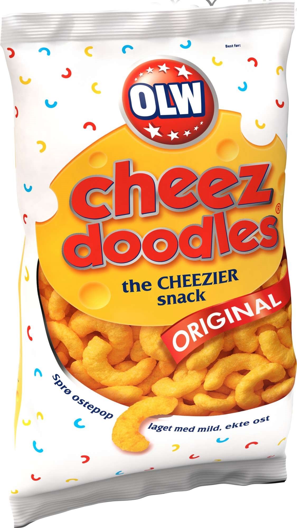 Olw cheez doodles 235g