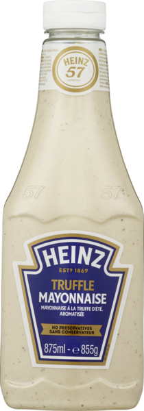 Heinz truffle mayo 855g