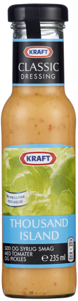 Kraft thousand island dressing 235ml