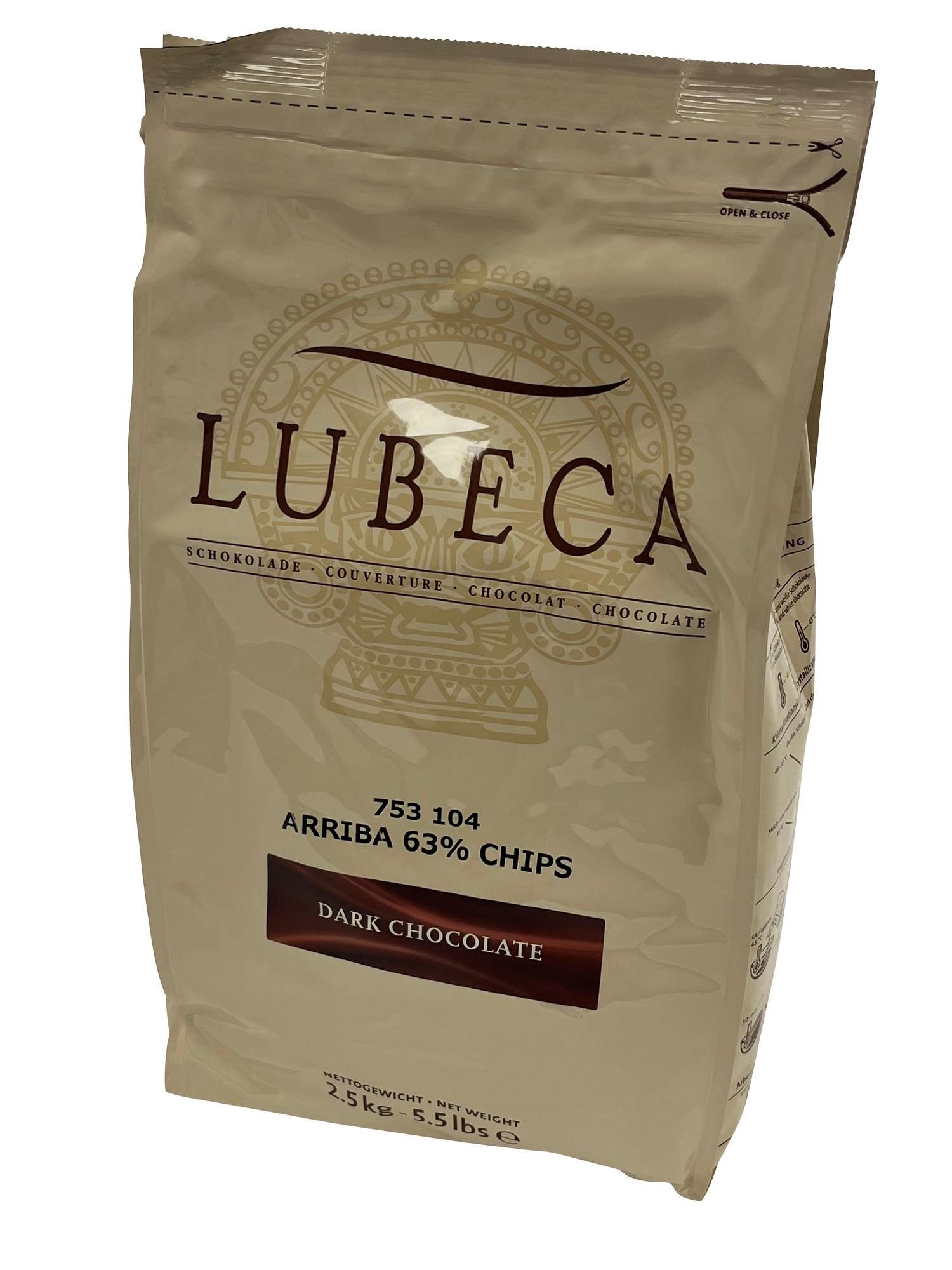 Lubeca covertyre arriba mørk 63% 2,5kg