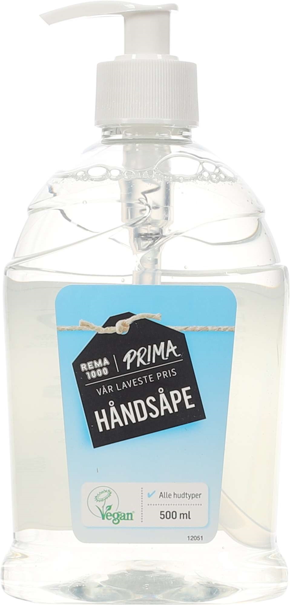 Håndsåpe m/pumpe   500ml
