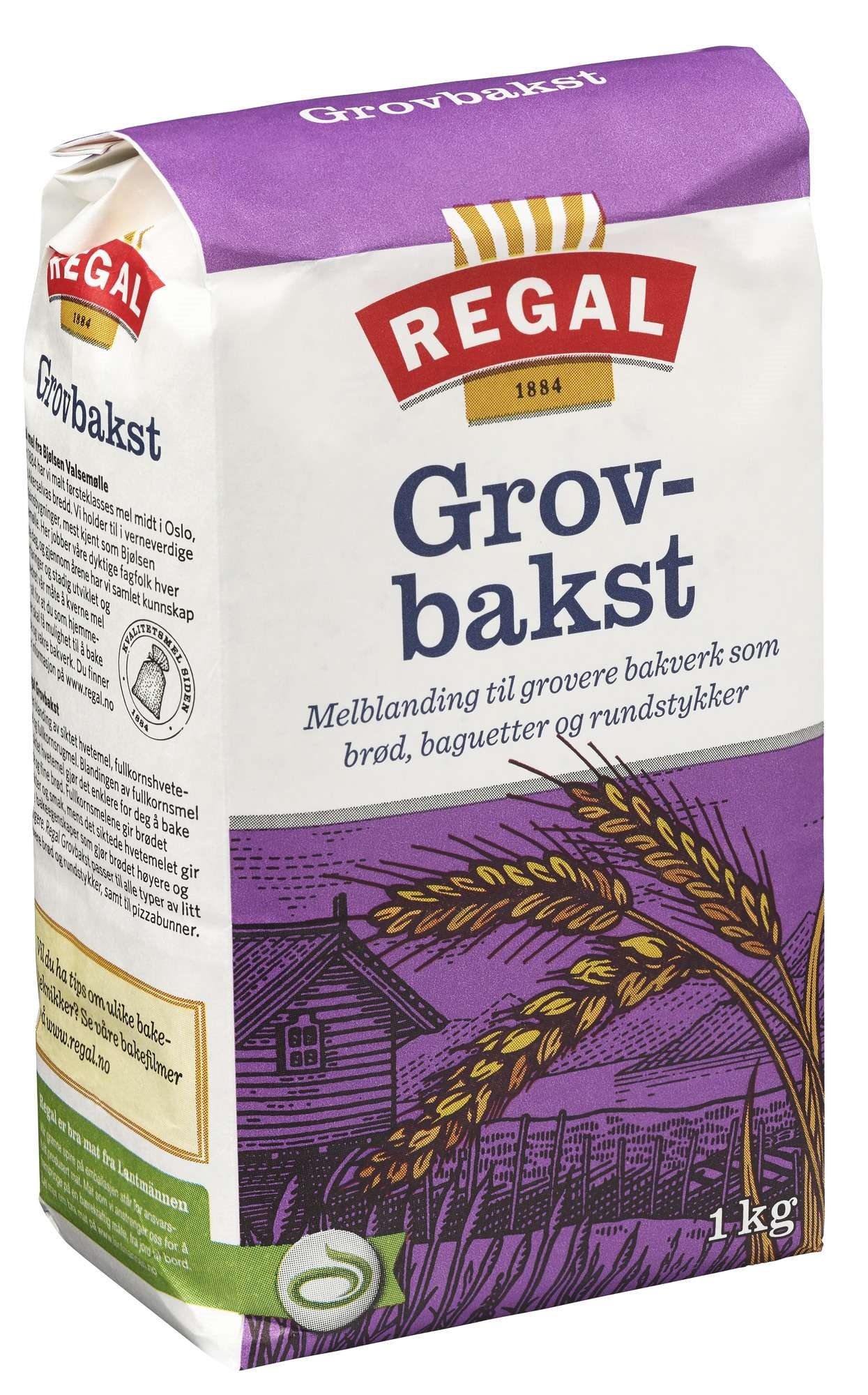 Grovbakst coarse baking flour                1kg