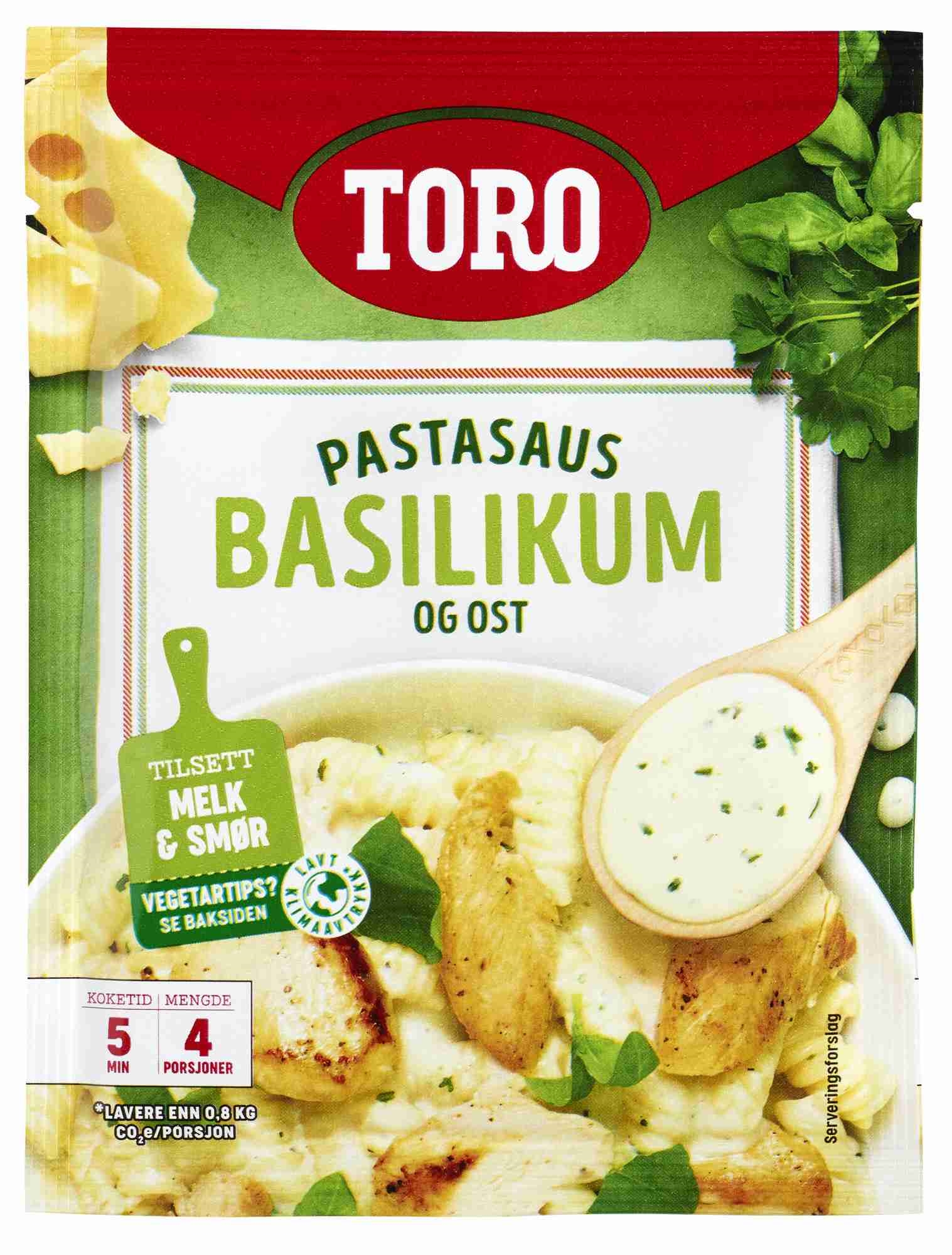Pastasaus basilikum ost  32g