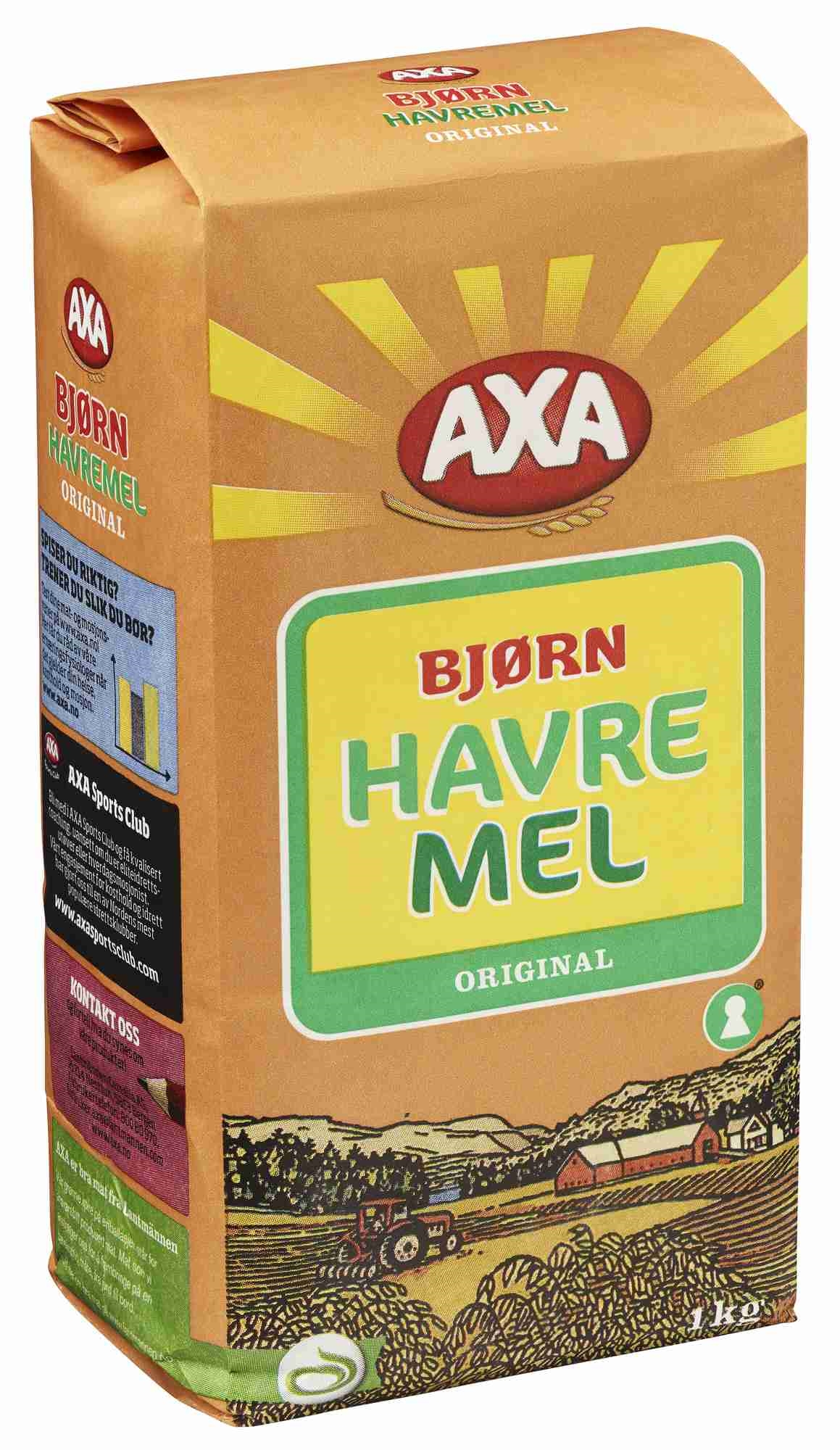 Bjørn havremel 1kg