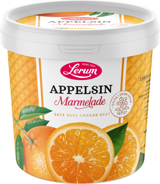 Appelsinmarmelade 6x1kg   1kg