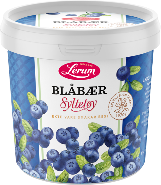Blåbærsyltetøy 6x1kg   1kg
