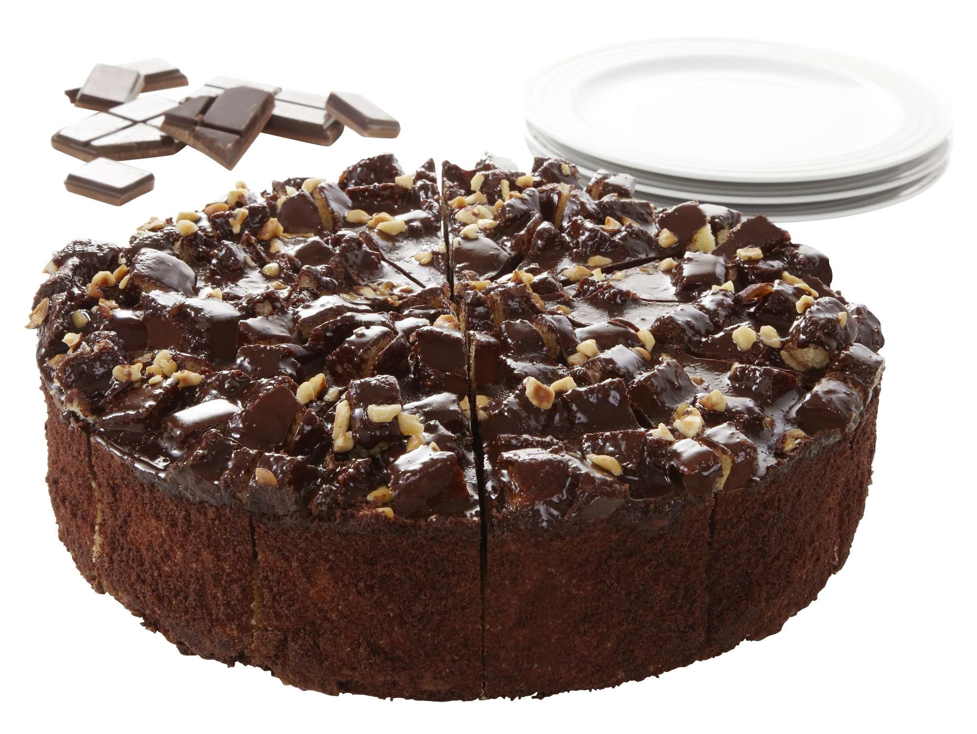 Chocolate crunch cake    1,6kg