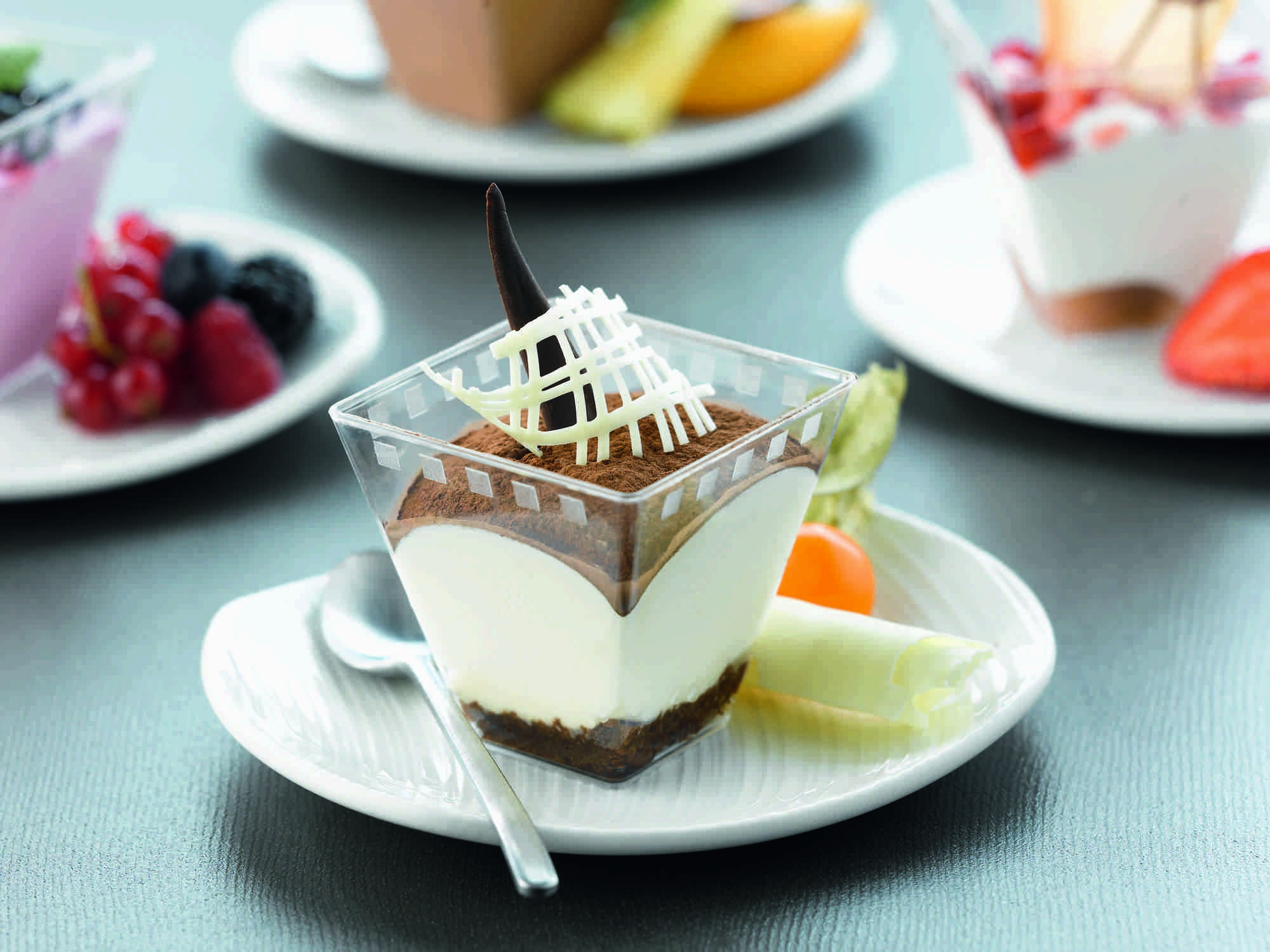 Tiramisu mousse dessertbeger 20x70g