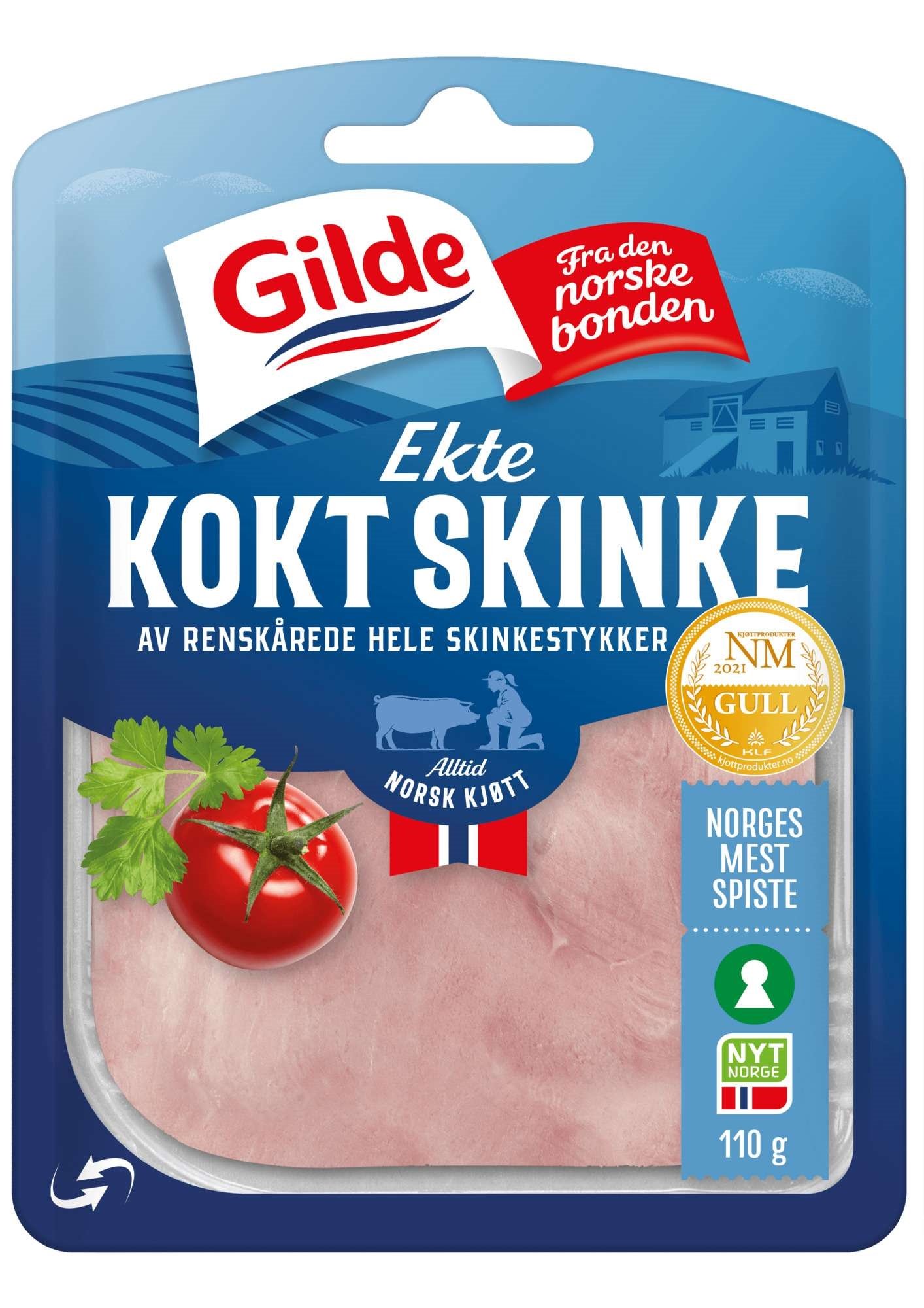 Kokt skinke 110g