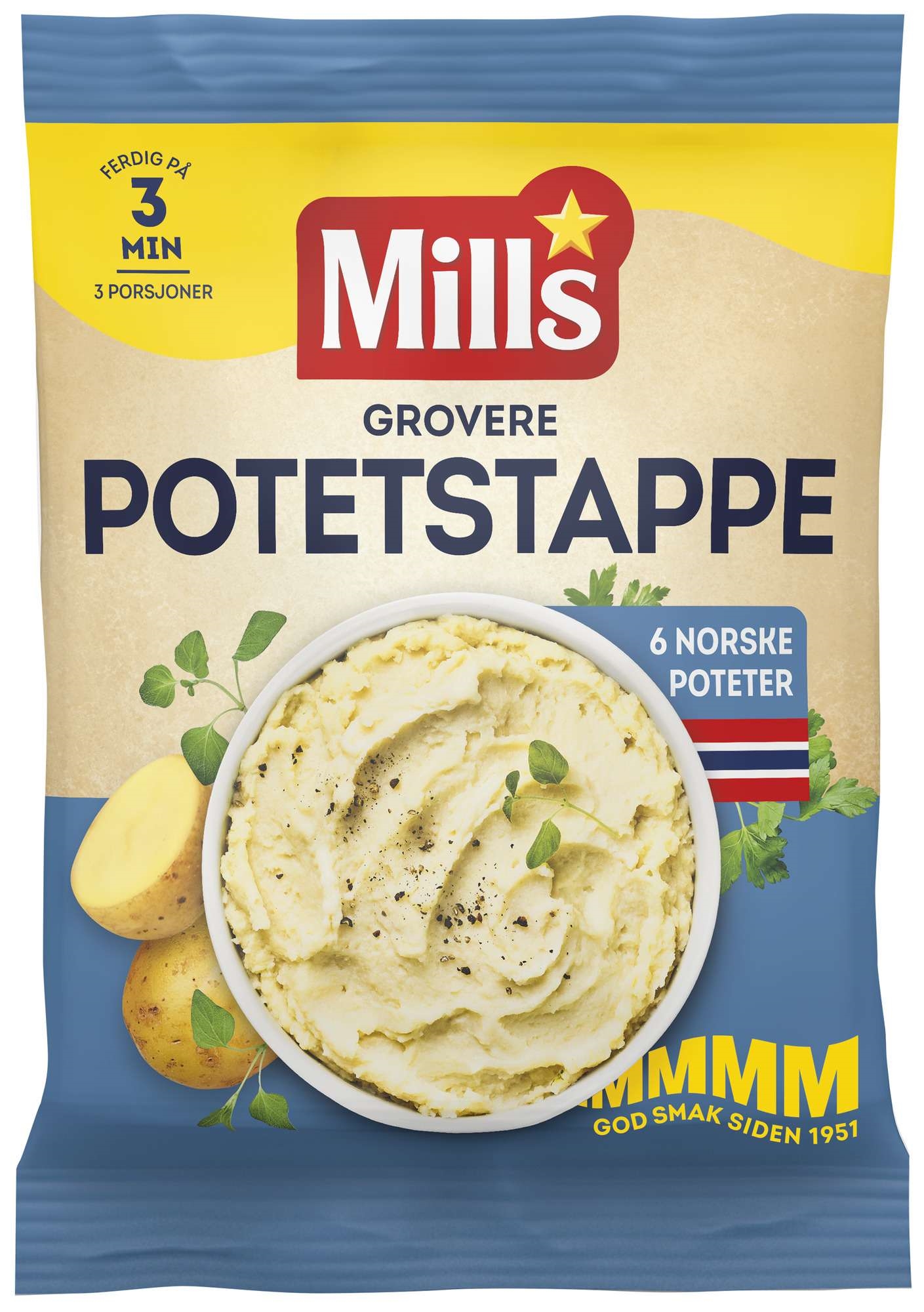 Potetstappe vanlig 90g