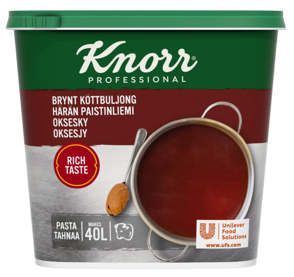 Brunet oksesjy buljong pasta 40l   1kg