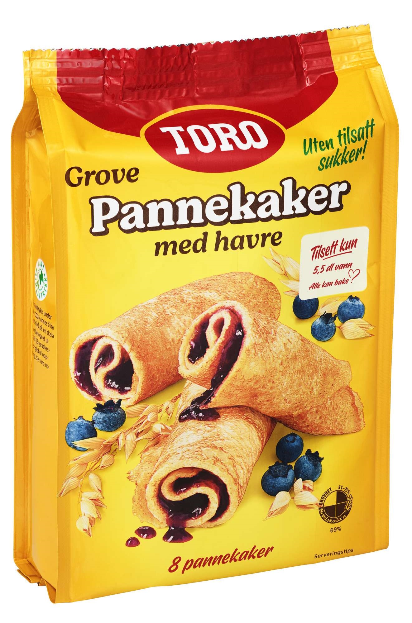 Pannekaker grove  236g
