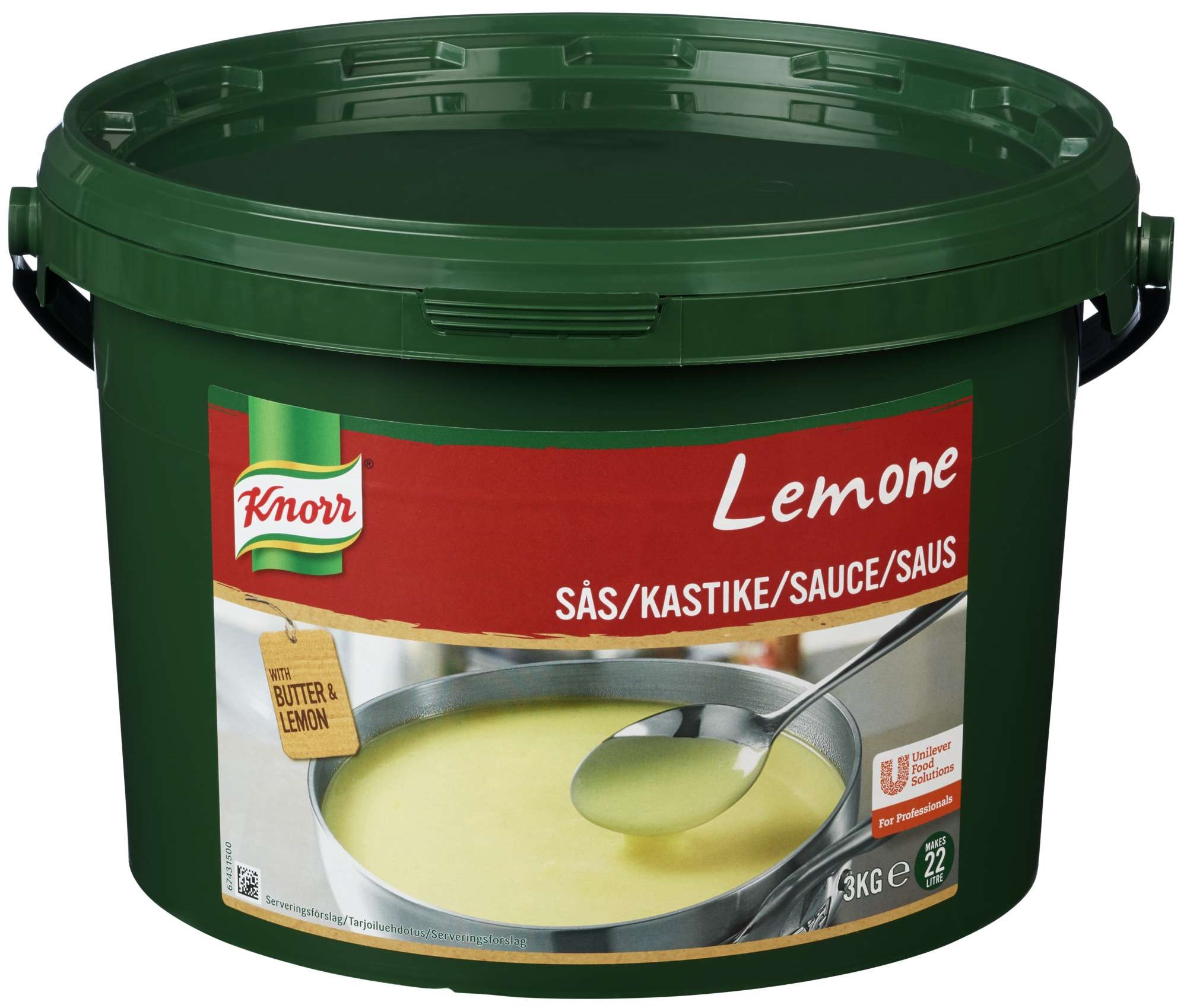 Sauce lemone pulver 22l