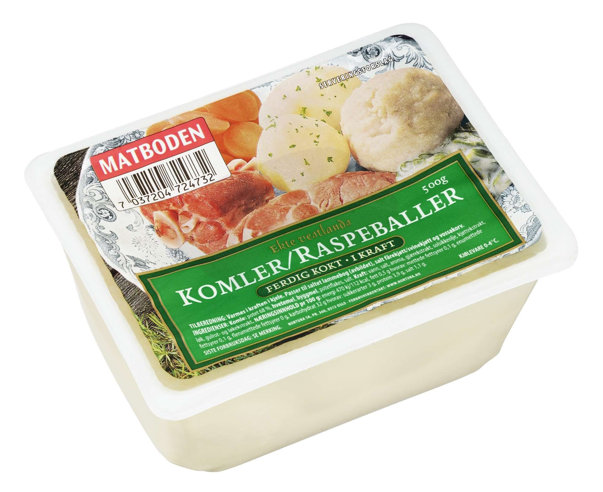 Potetball/komle 500g