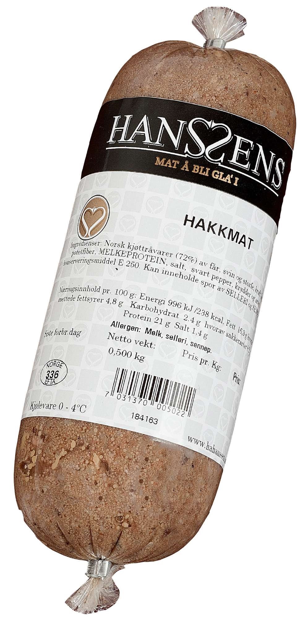 Hakkmat snabb    kg