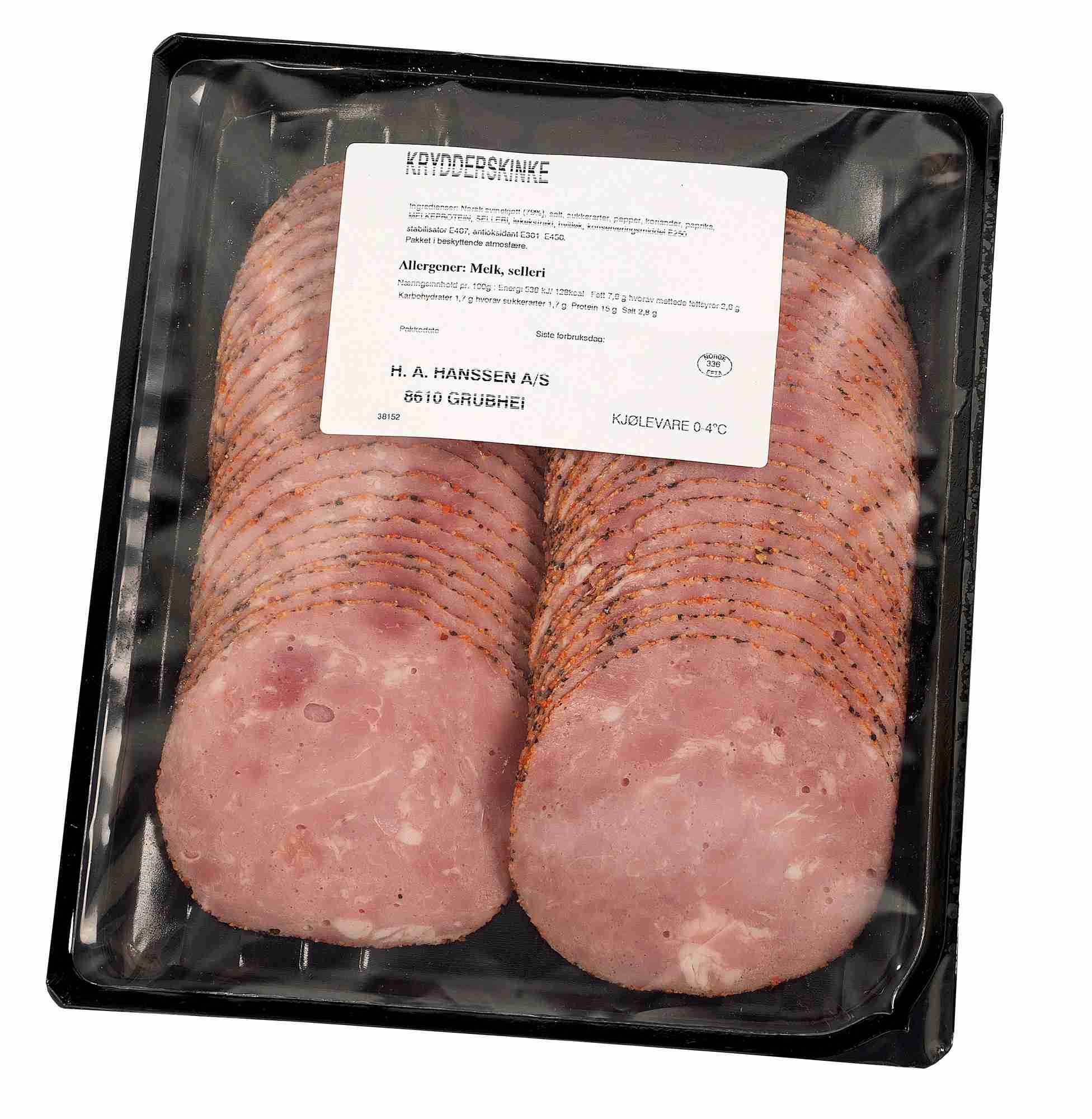 Krydderskinke sk. 500g  kg