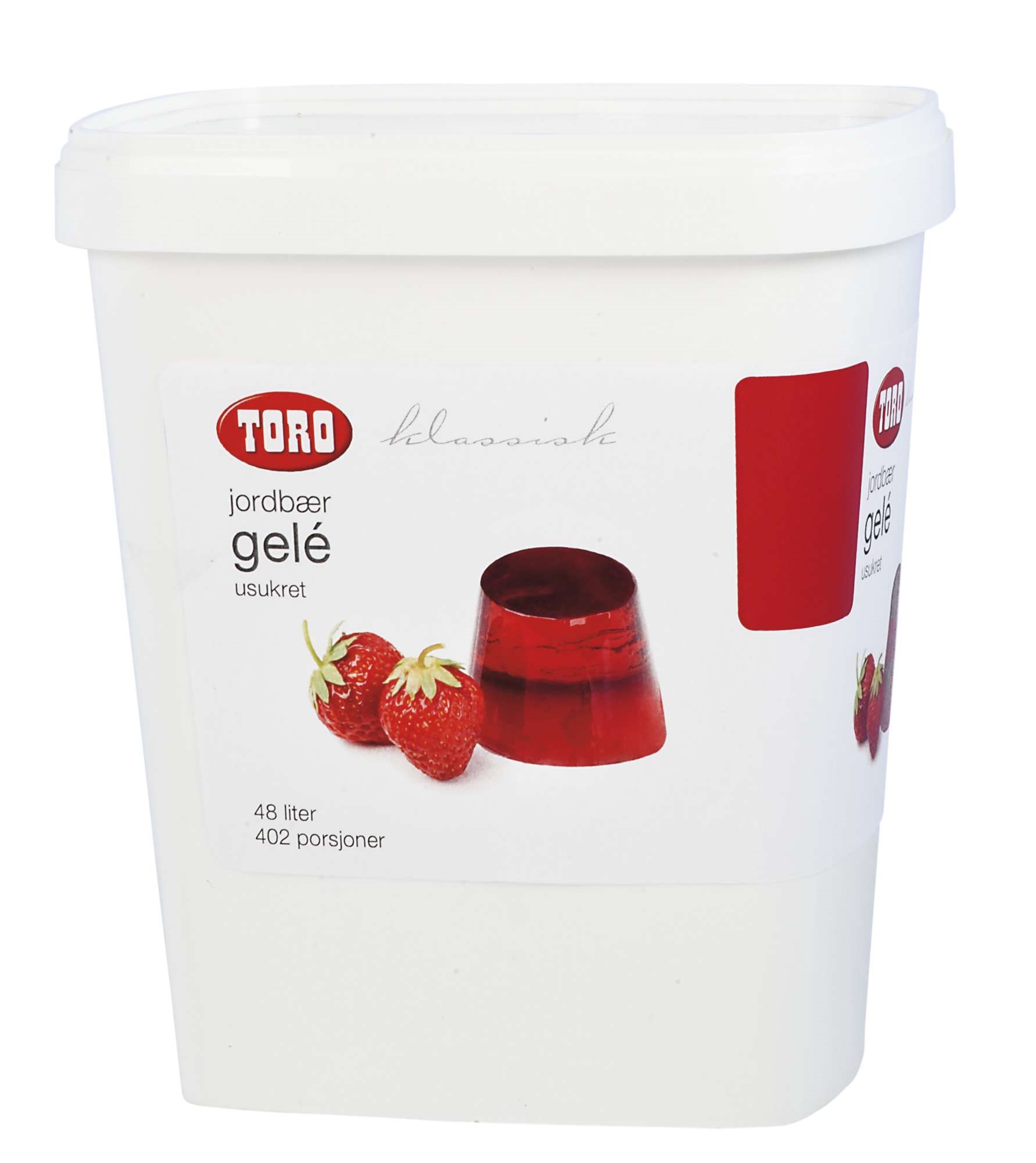 Jordbærgele usukr.klass.        1,3kg