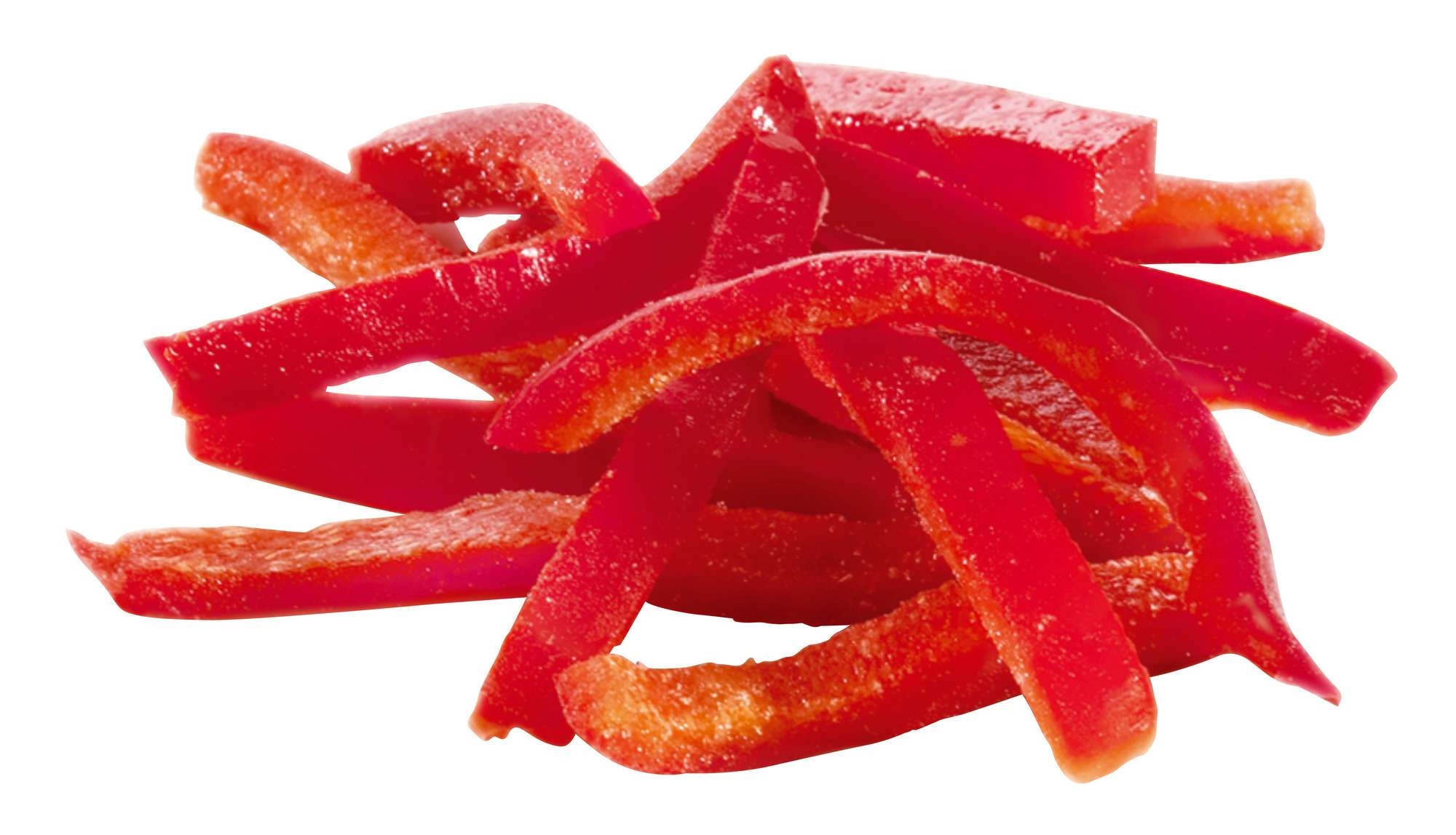 Paprika rød strimlet        2kg