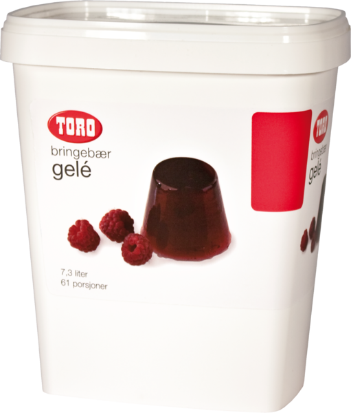 Bringebærgele  7,3l     1,7kg
