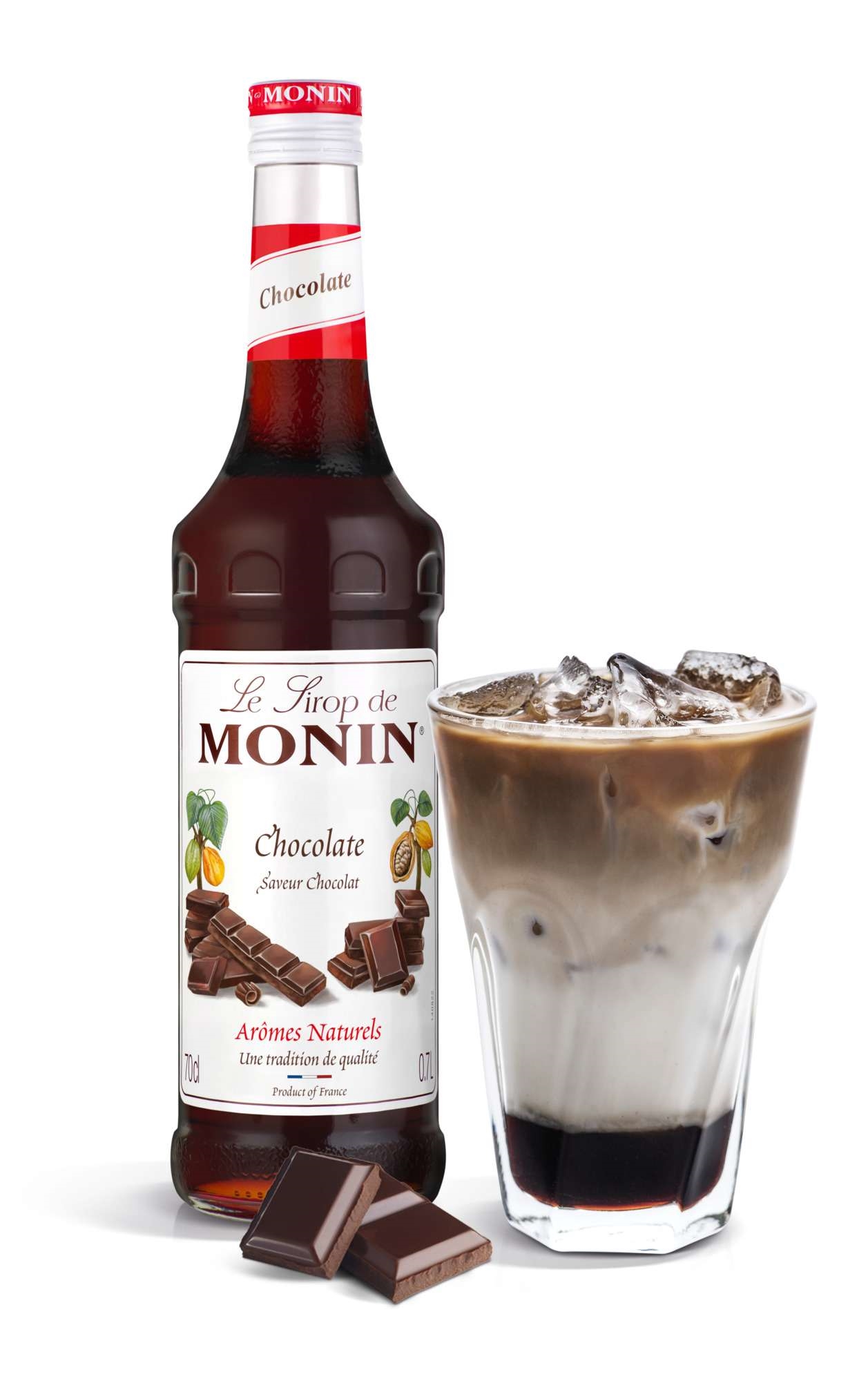 Monin chocolate syrup 70cl