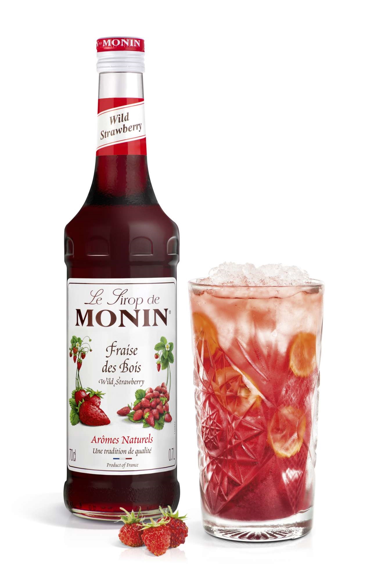 Monin wild strawbeery syrup 70cl