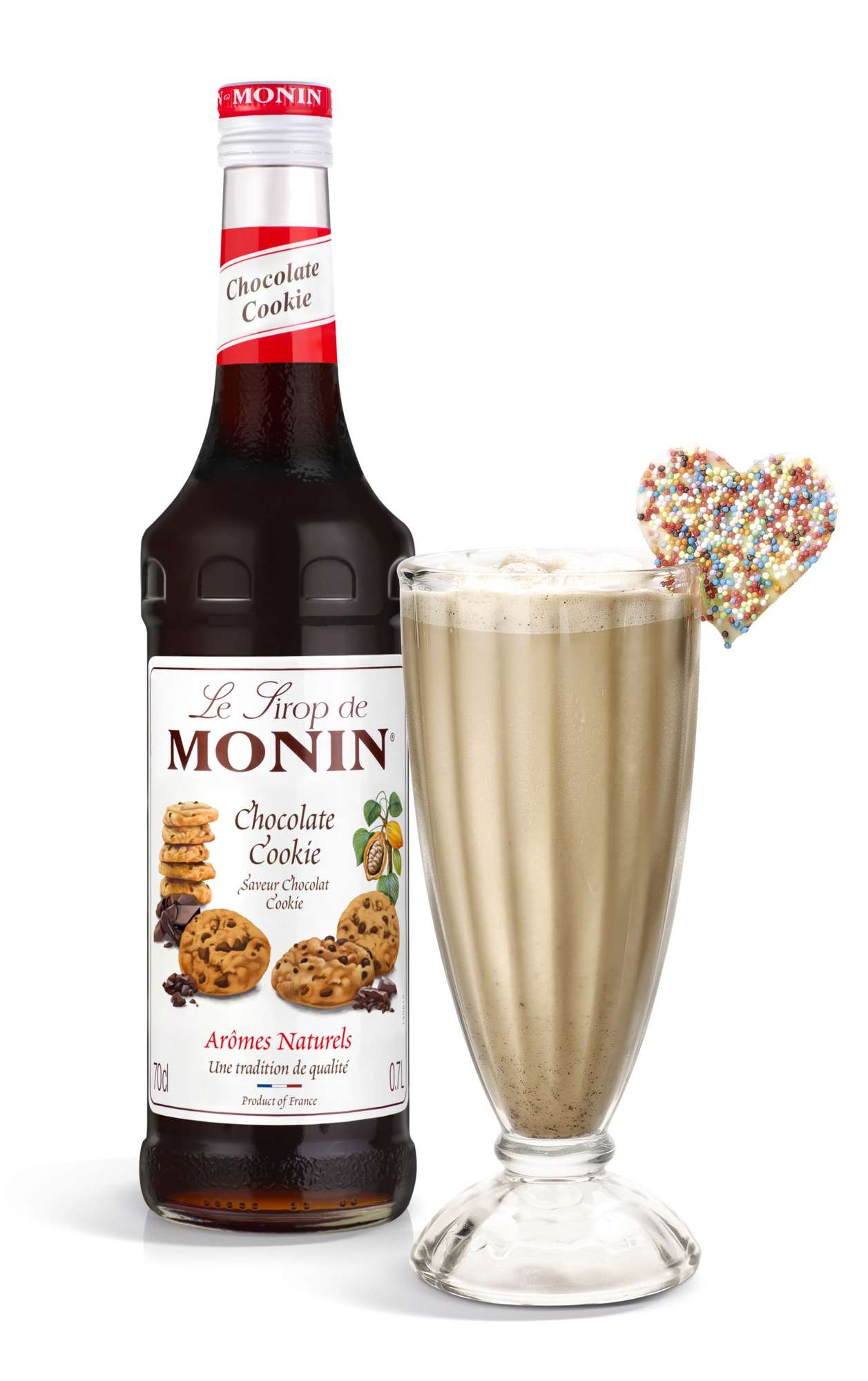 Monin chocolate cookie syrup  70cl