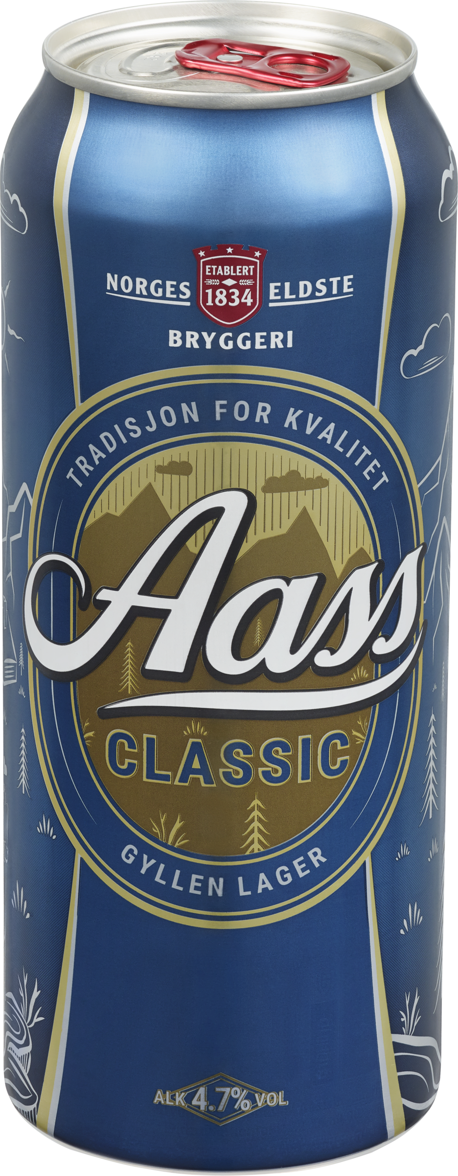 Aass classic 4-pk bx 4,7%  24x50cl