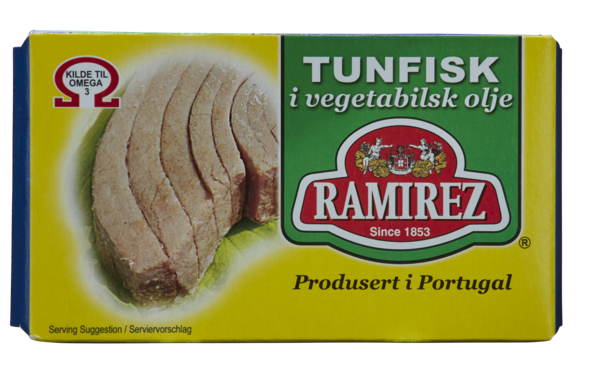 Tunfisk i vegetabilsk olje  120g