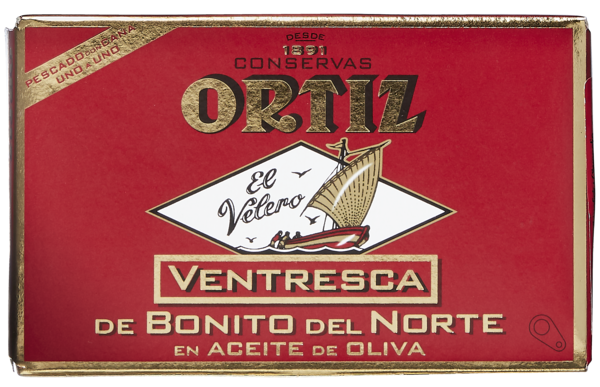 Hvit tunfiskfilet olivenolje  112g