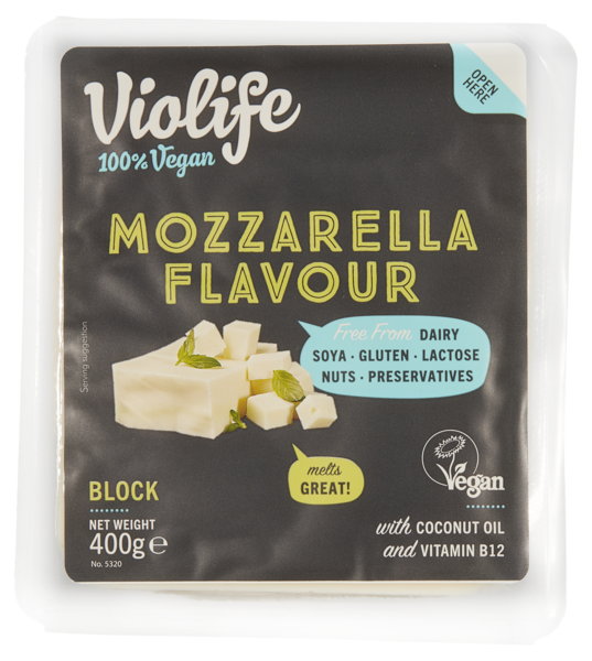 Mozzarella blokk 400g
