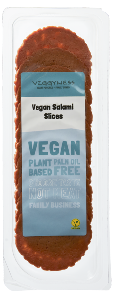 Salami skivet vegan 80g
