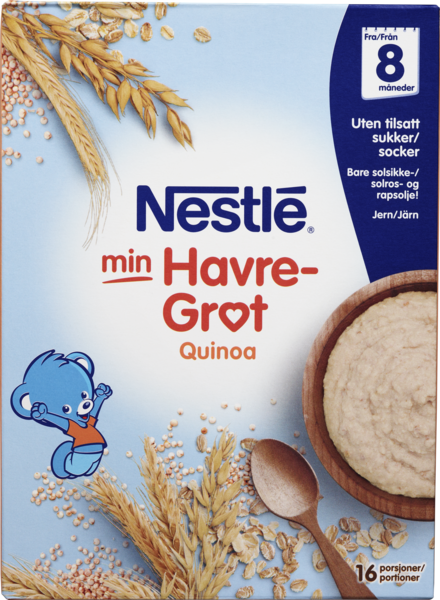 Min havregrøt med quinoa 8m 480g