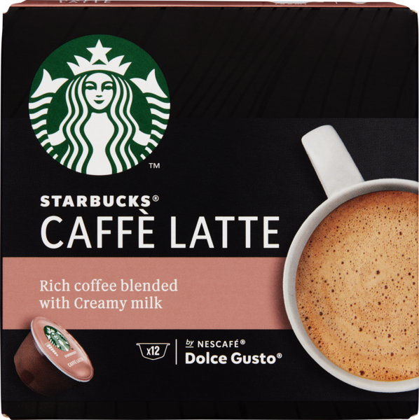 Starbucks caffe latte  12x121,2g