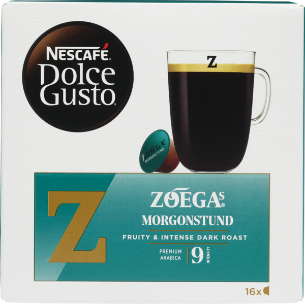 Dolce gusto zoegas morning blend 144g