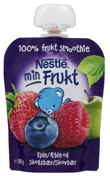 Min frukt apple forest berries smoothie   90g