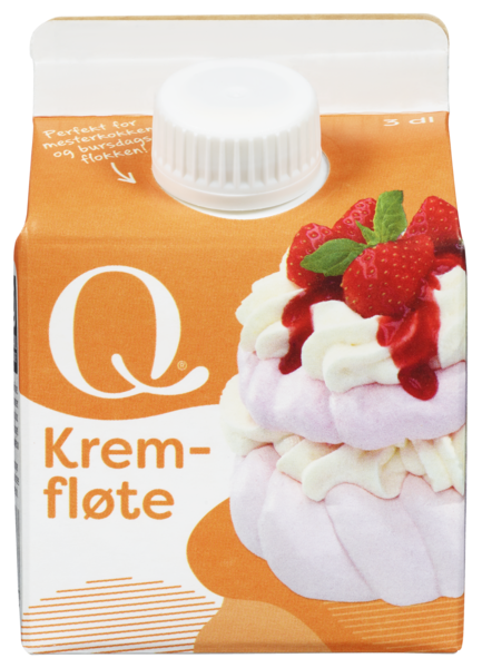 Q kremfløte beger  0,3l