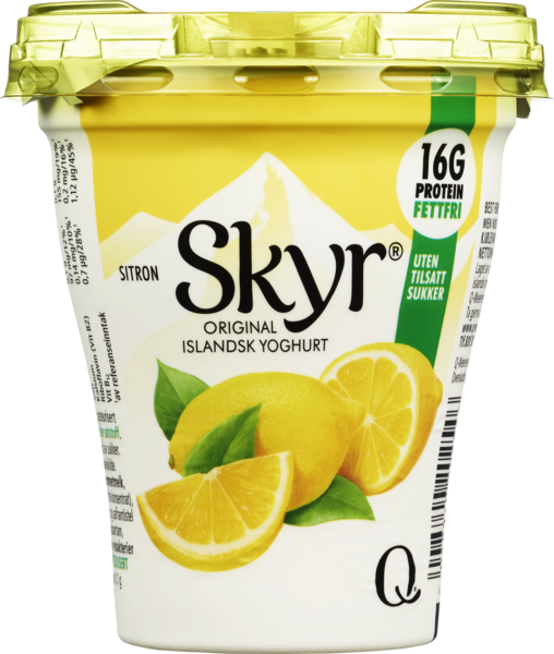 Skyr sitron beg   160g