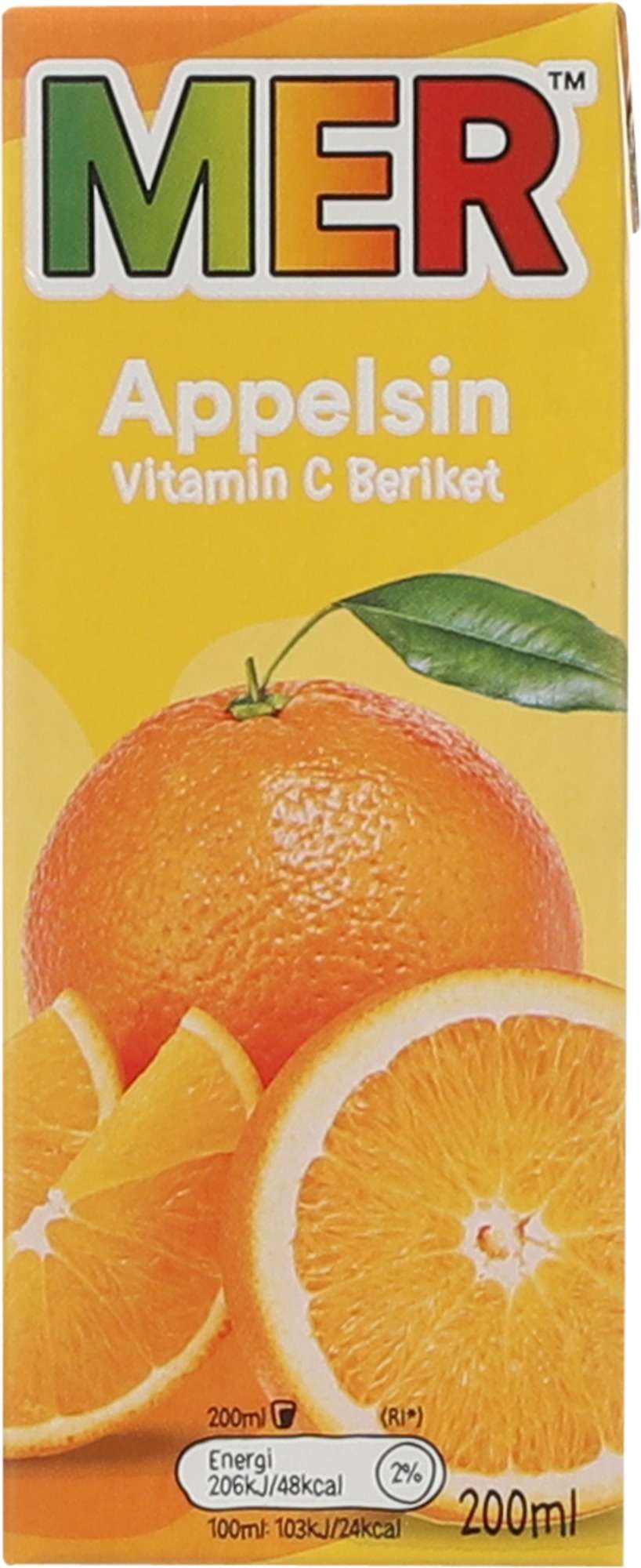 Mer appelsin tetra  30x200ml