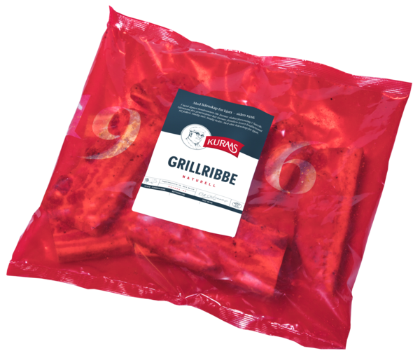 Grillribbe naturell kg