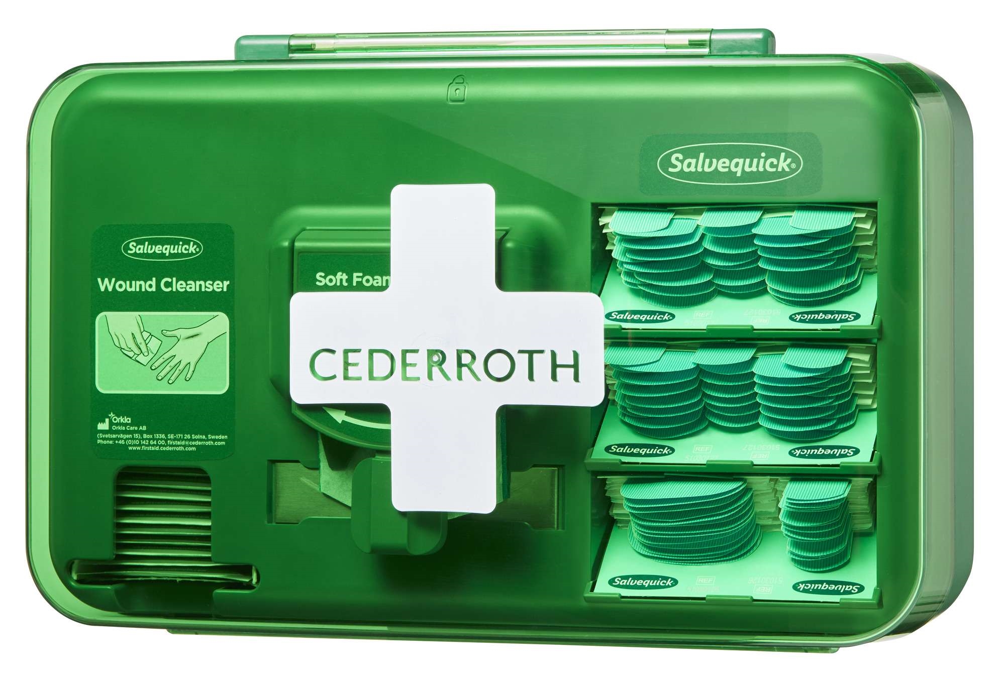 Wound care dispenser blue 1stk