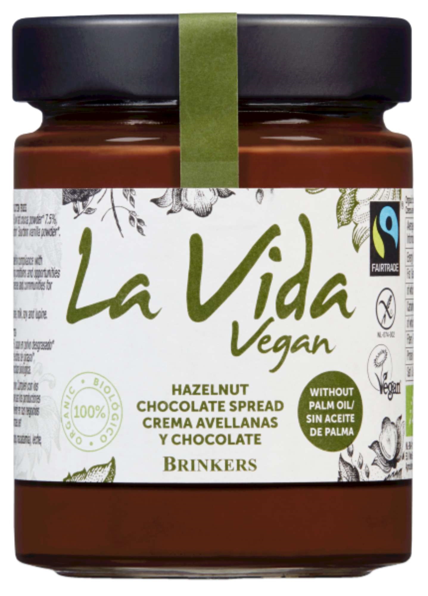 La vida vegan hazelnut chocolate 270g