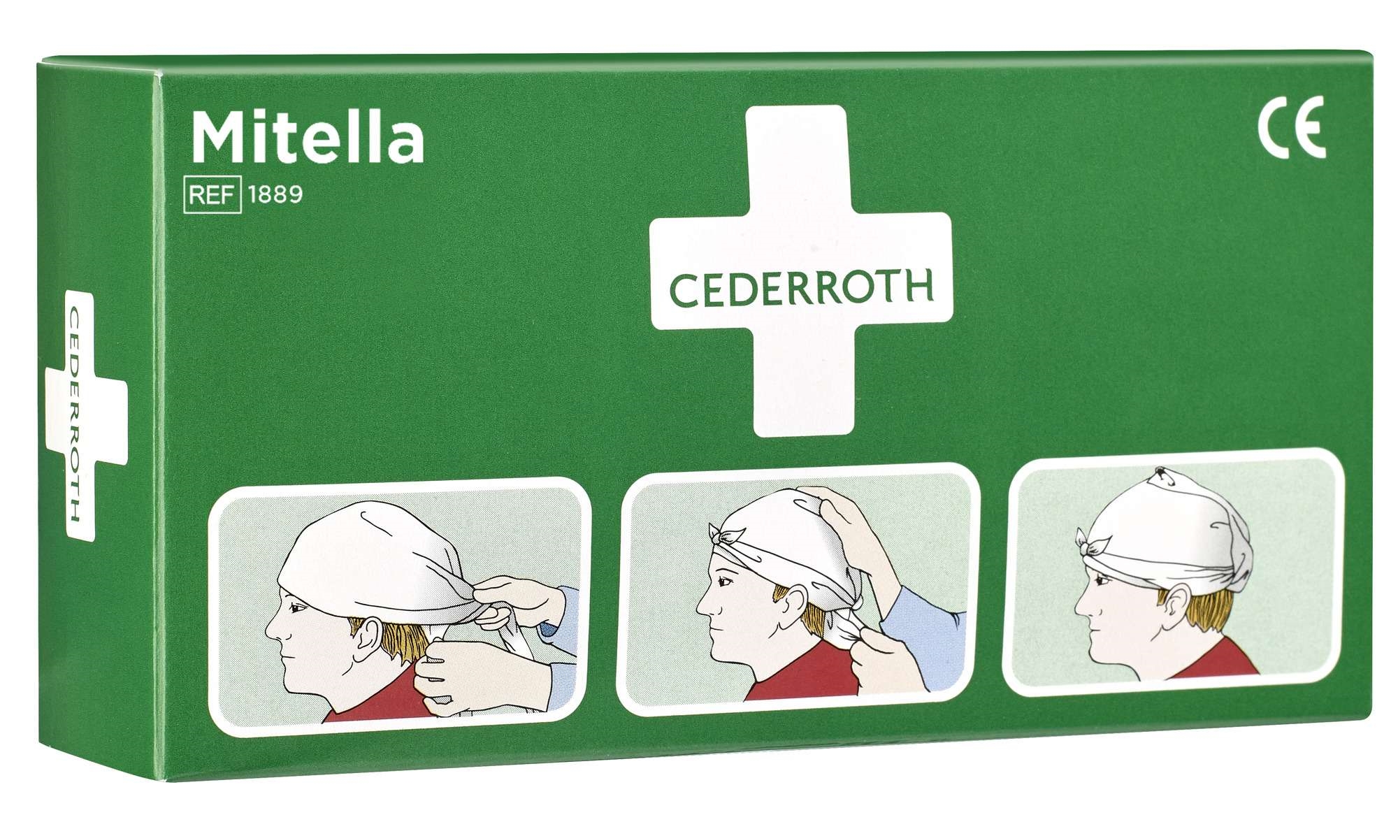 Trekanttørkle 2pk