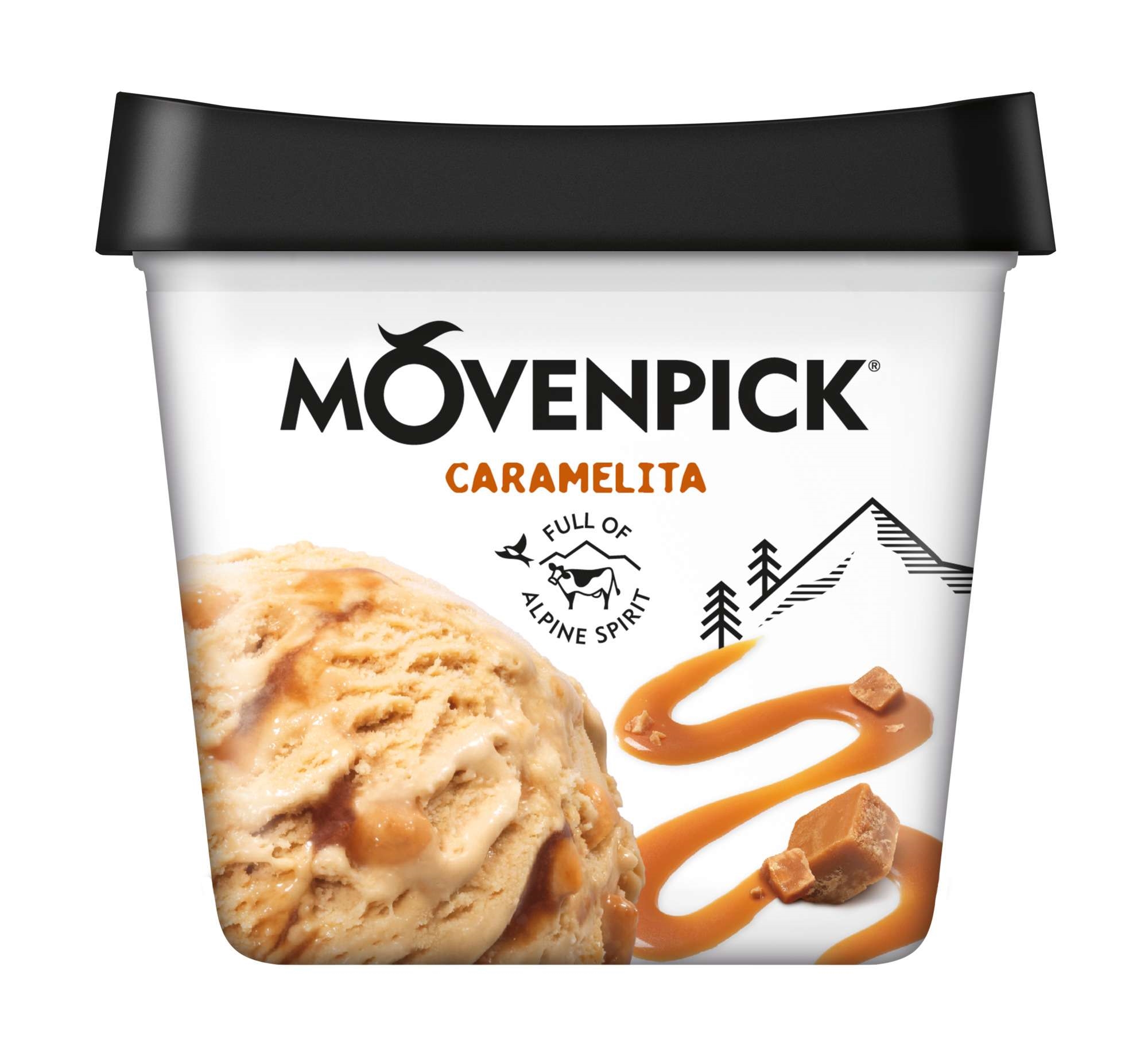 Mövenpick caramelita   0,9l