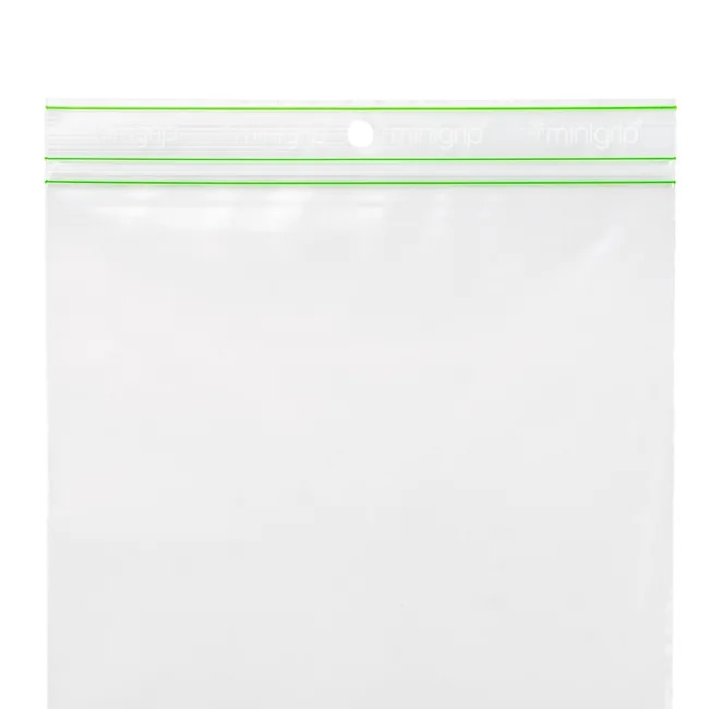Zipper bag bio mini grip 230x320mm 60my   1000pce