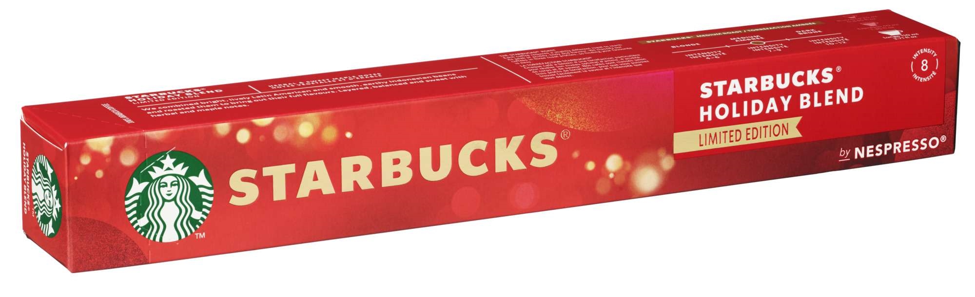 Starbucks holiday blend 10x57g