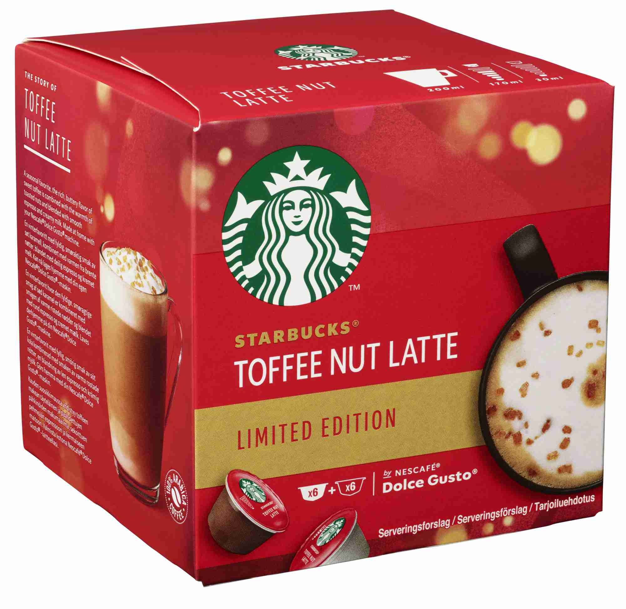 Starbucks toffee nut latte 12x127,8g